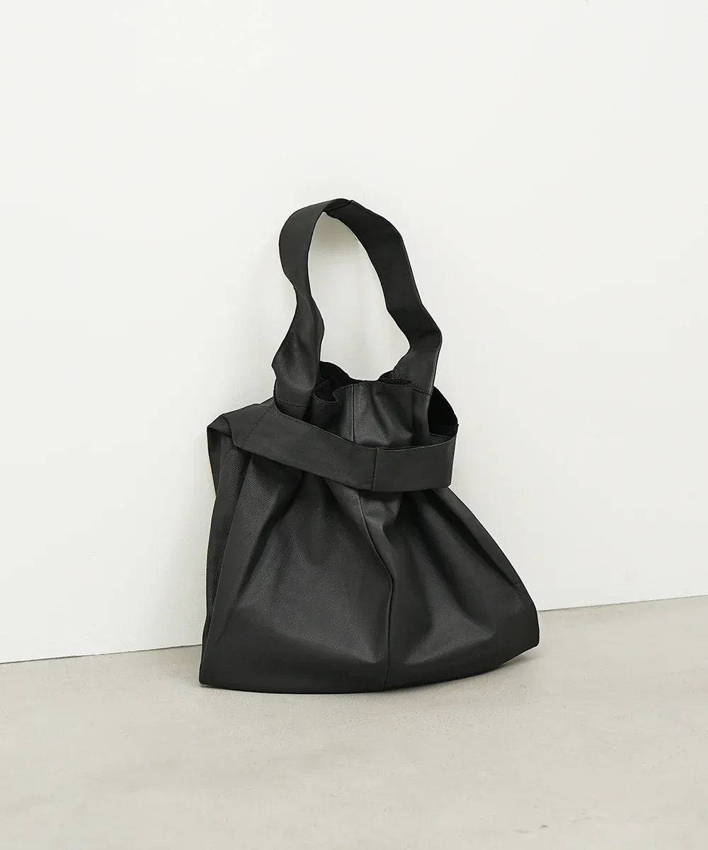 REN / Tokyo】Goat Leather Bag | Reji-Bukuro Inspired, Soft & Ages