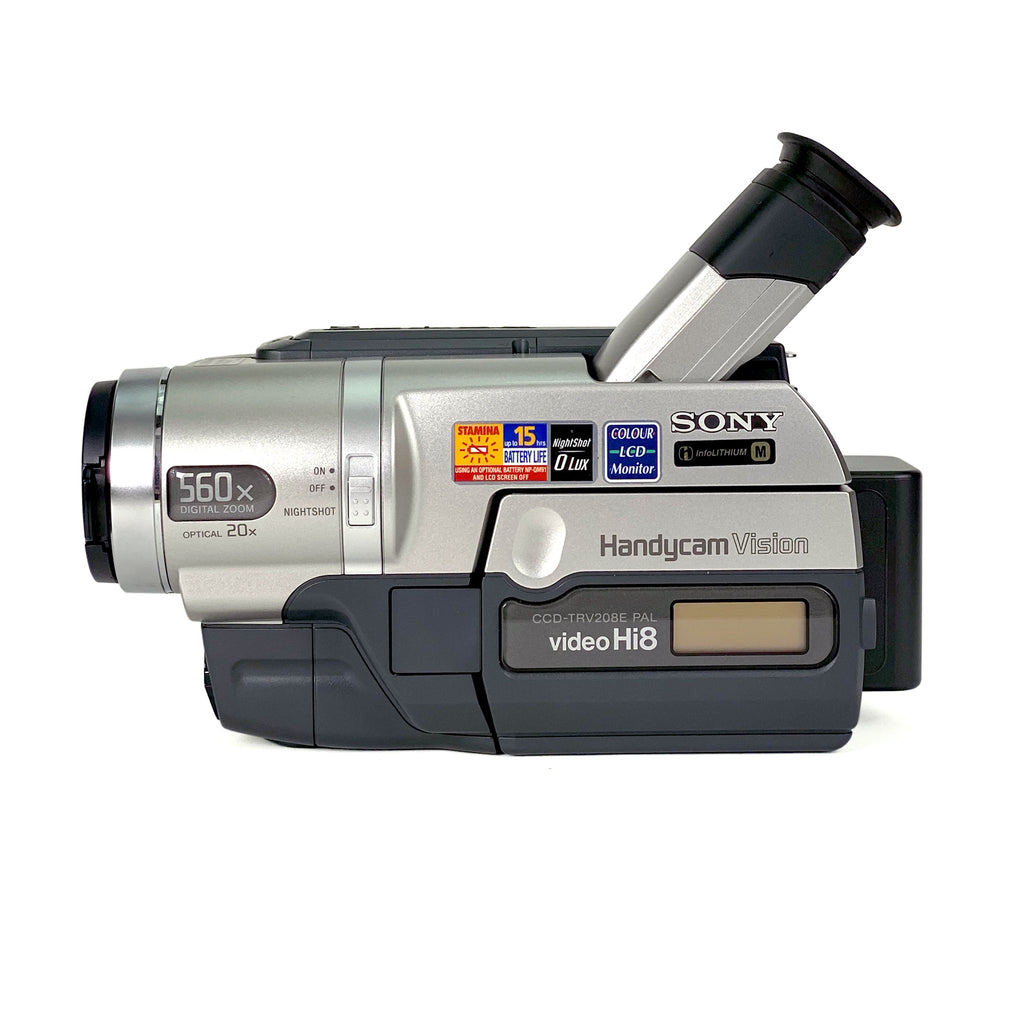 Sony Handycam CCD-TRV208E PAL Hi8 Digital Camcorder – Retro Camera