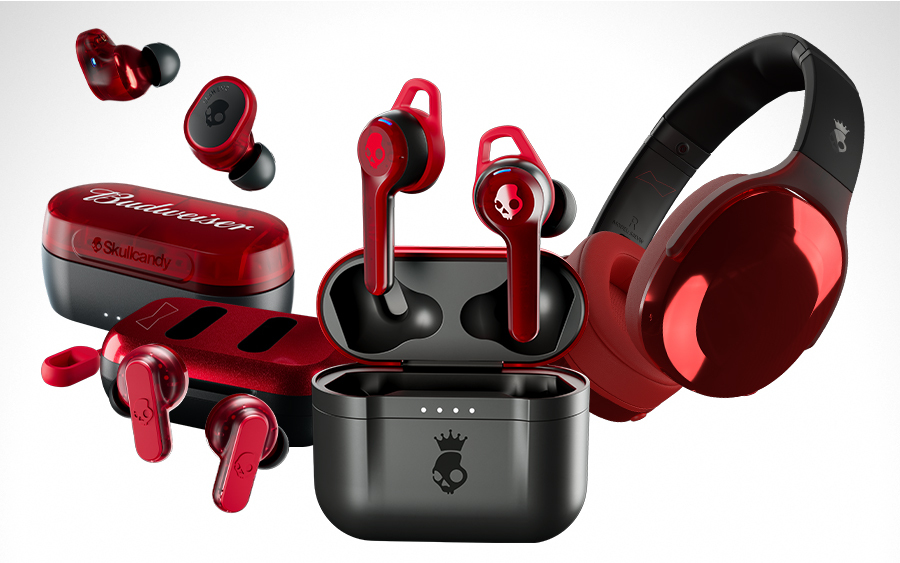 特別盤】Skullcandy Budweiser Limited Edition 特別盤】Skullcandy