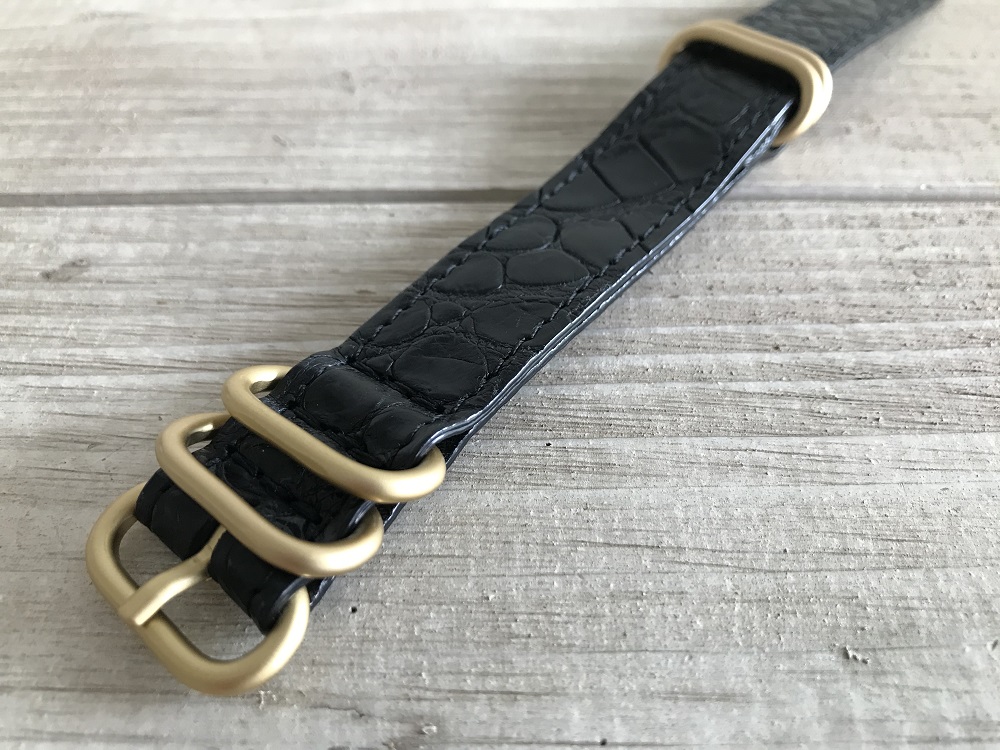 入荷【THE SOLE】クロコダイルNATOベルト – Rifare – リファーレ