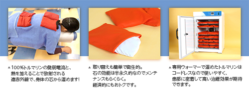 温熱療法トルマリンパック | 物療機器 医療機器なら株式会社 理研