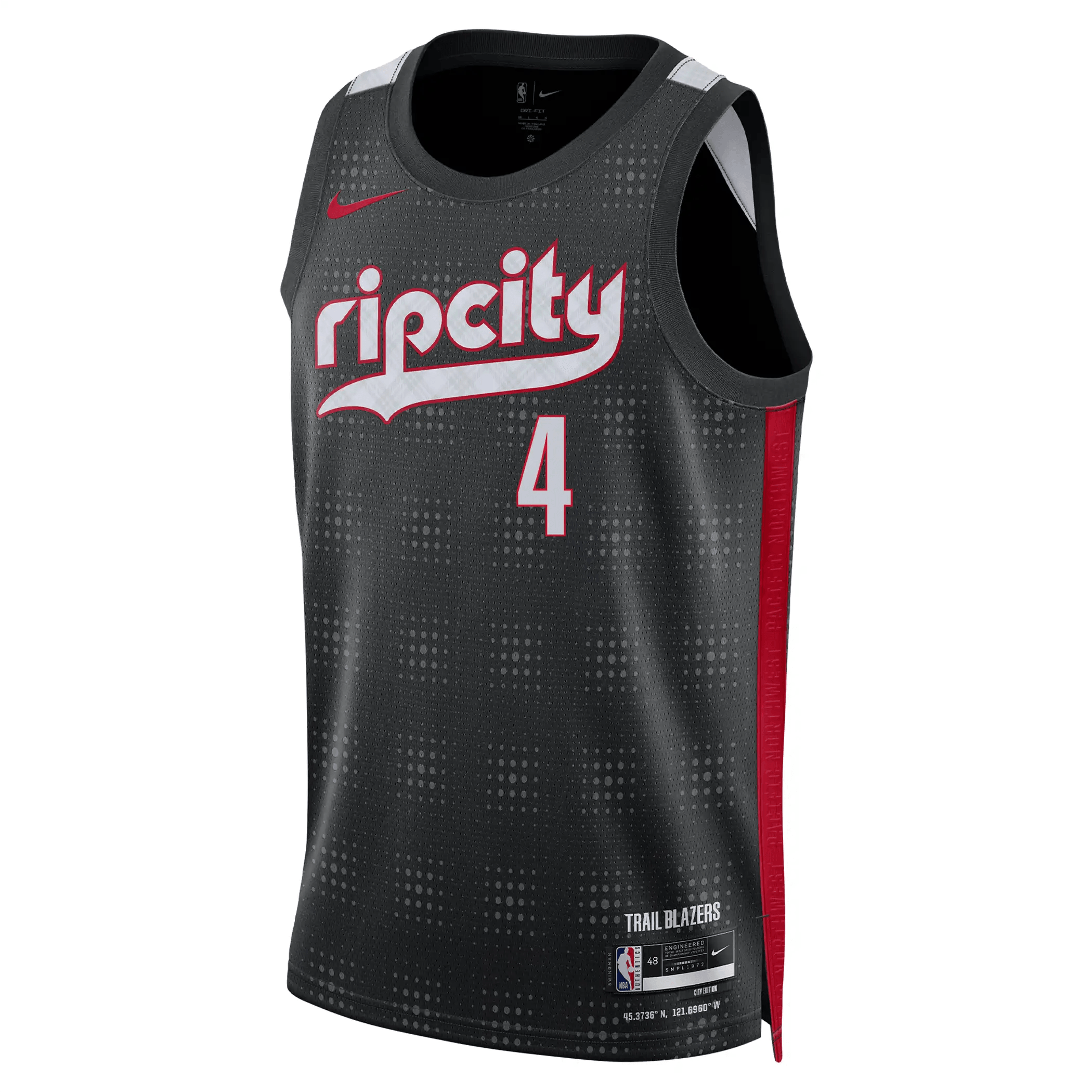 Matisse Thybulle #4 City Edition Jersey - Portland Trail Blazers