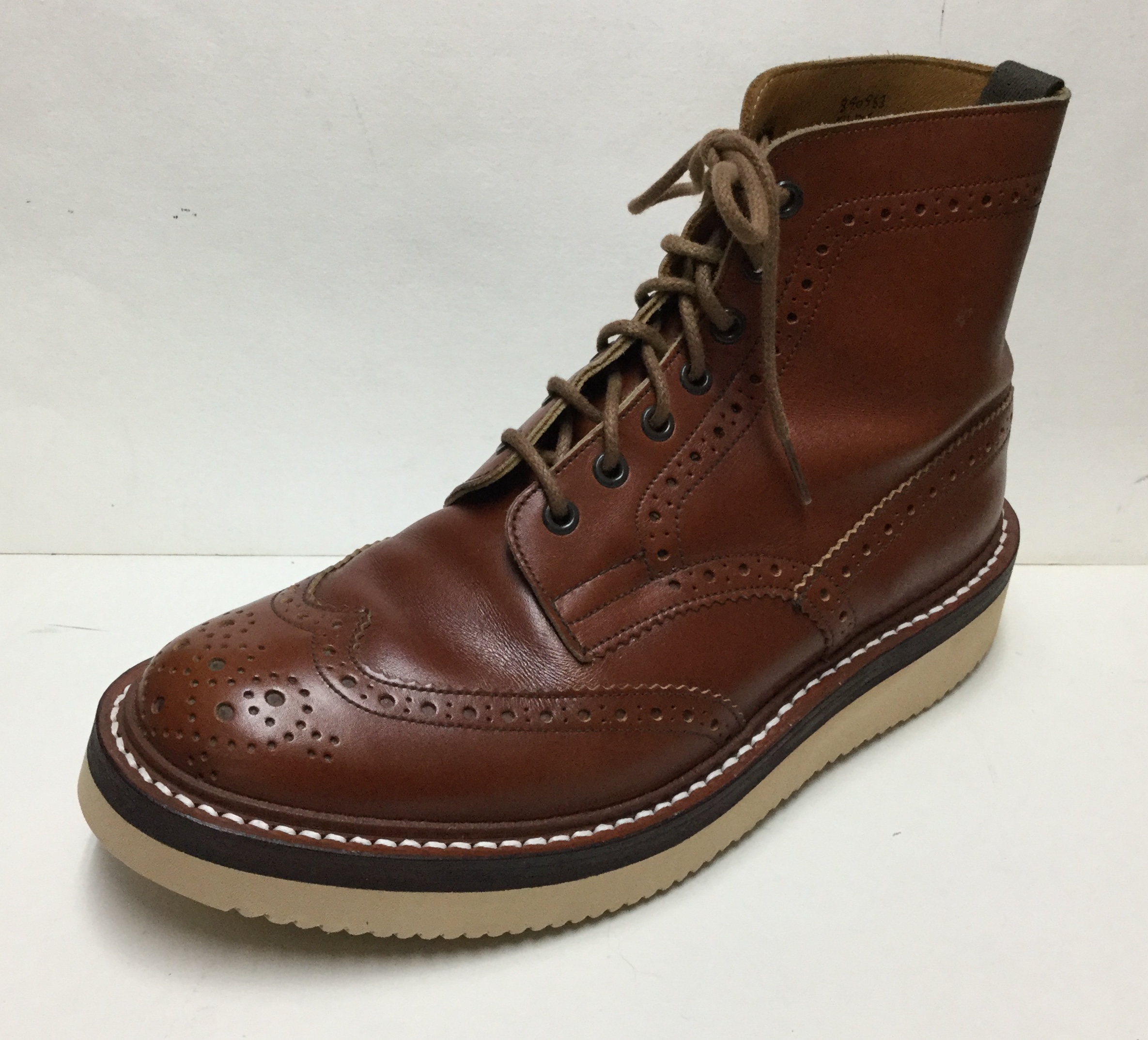 トリッカーズカントリーブーツ ソール張り替えビブラム2021 | rongo