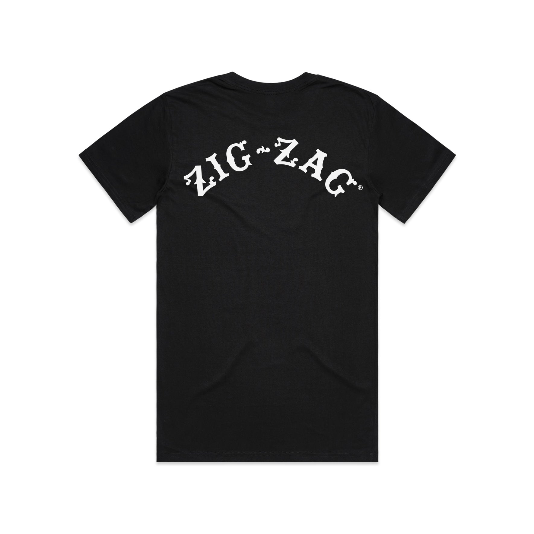 Zig-Zag Black Logo T-Shirt | Zig-Zag