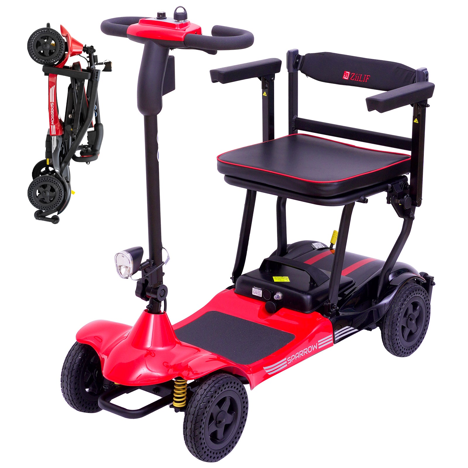 ZiiLIF Red Sparrow – ZiiROBOT Mobility