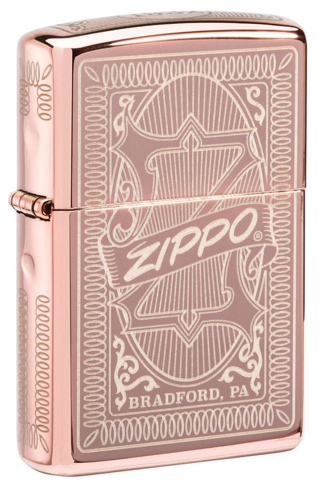 Reimagine Zippo High Polish Rose Gold Windproof Lighter – Zippo USA