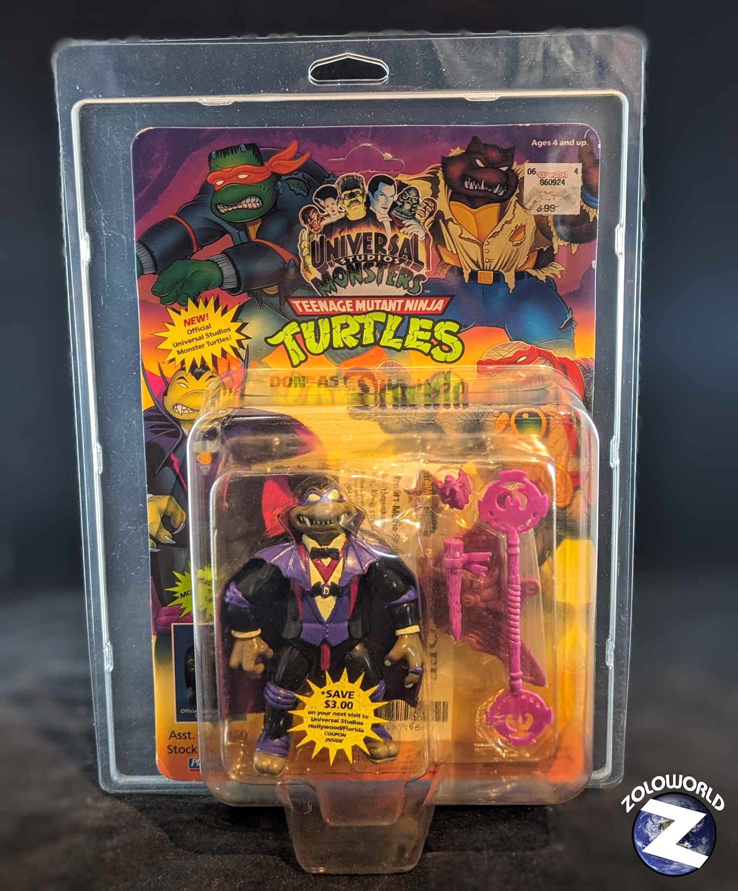 Zoloworld Vintage Teenage Mutant Ninja Turtles TMNT Protective
