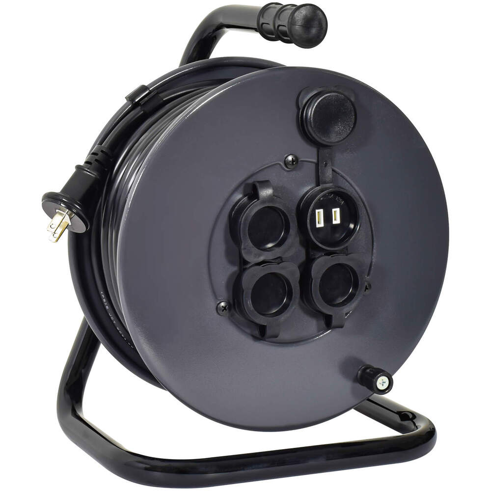 日動工業株式会社｜コードリール 100V 防雨防塵型 アースなし ナイス