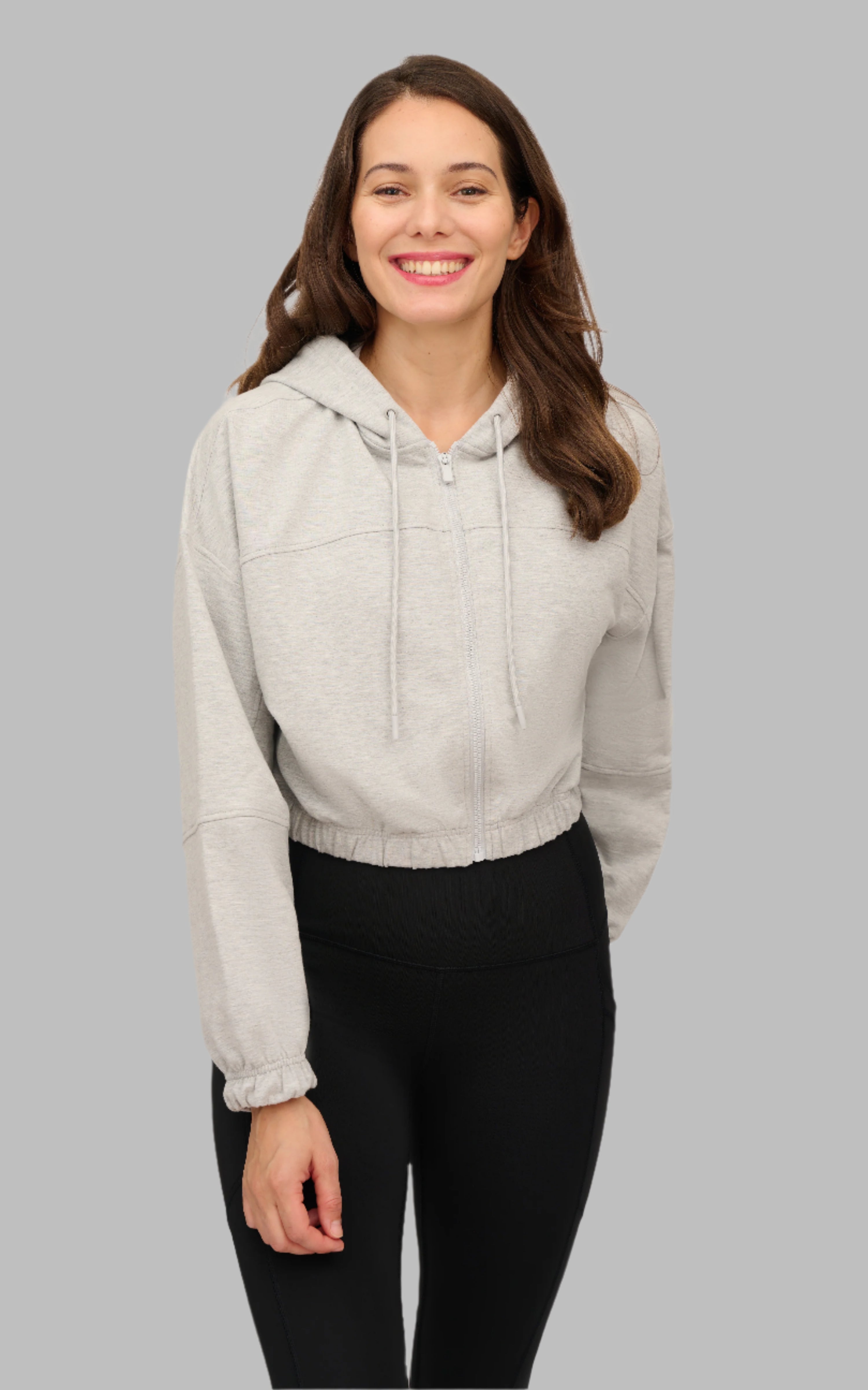 Cloud Plush Ludlow Zip Front Hoodie - JFW88197 – 90 Degree by Reflex