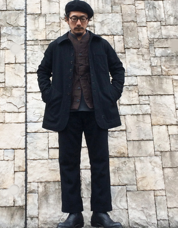 ジャンゴアトゥール Django Atour オーバーオール サロペット 黒 s