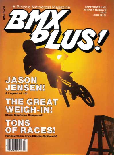 BMX PLUS! MAGAZINE 1981 @ 23MAG BMX