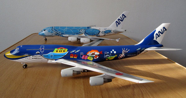 1/200 全日空商事 MARINE JUMBO B747-400