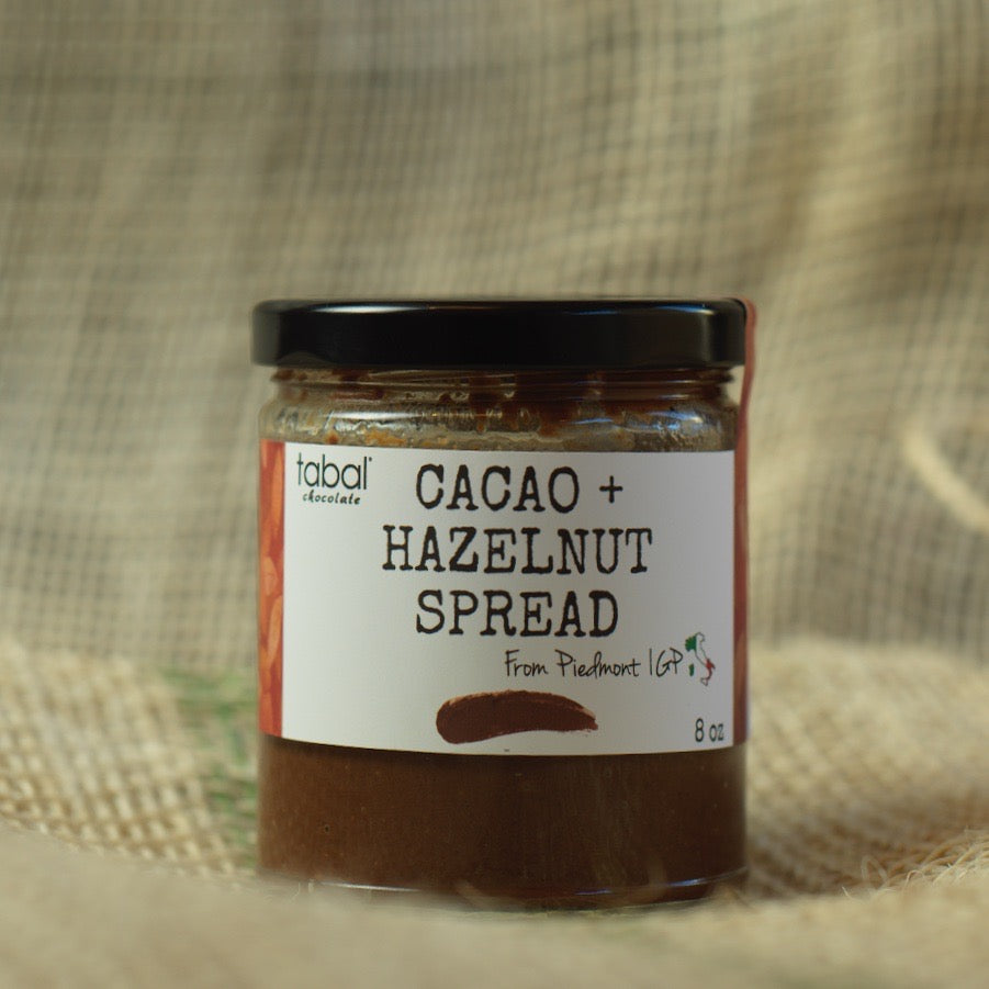 CHOCOLATE HAZELNUT SPREAD – Tabal Chocolate & Cacao Products With