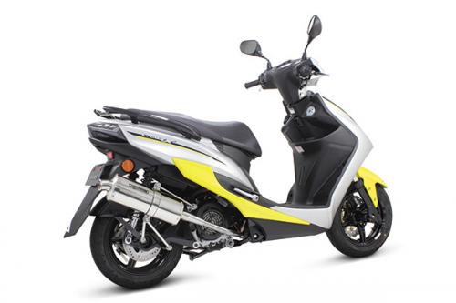 SPECIAL PARTS TAKEGAWA / パワーサイレントオーバルマフラー(政府認証)