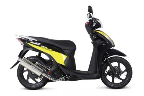 SPECIAL PARTS TAKEGAWA / パワーサイレントオーバルマフラー(政府認証)