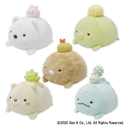 すみっコぐらし うつぶせみにっコと一緒ぬいぐるみBIG｜タイトーの8月