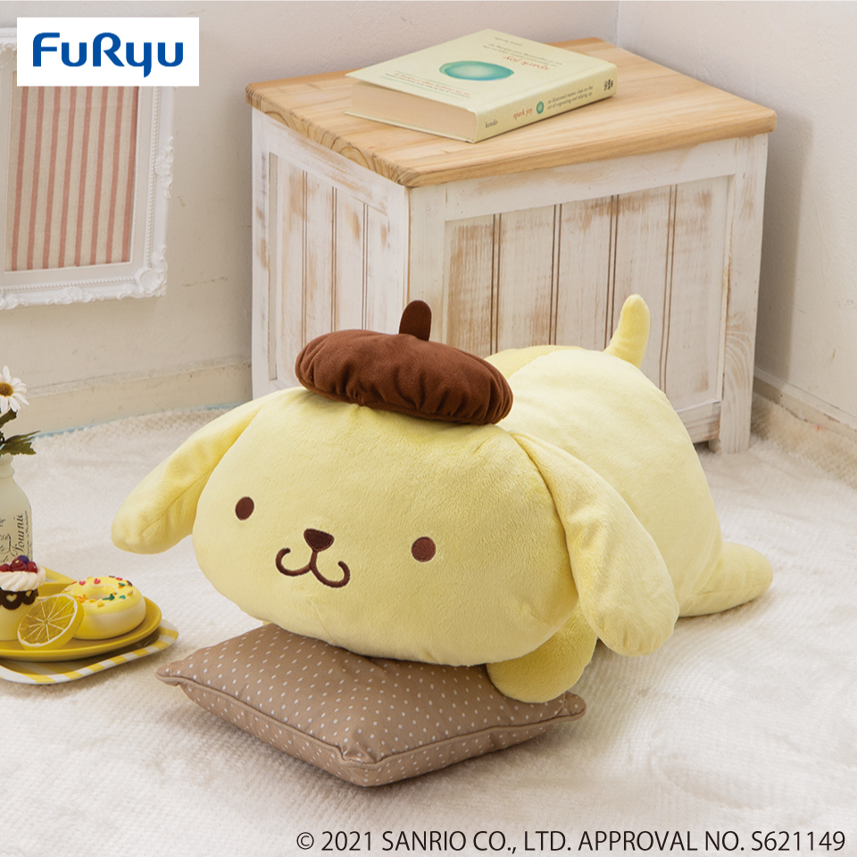 ポムポムプリン いっしょにねんね大きなBIGぬいぐるみ～ポムポムプリン