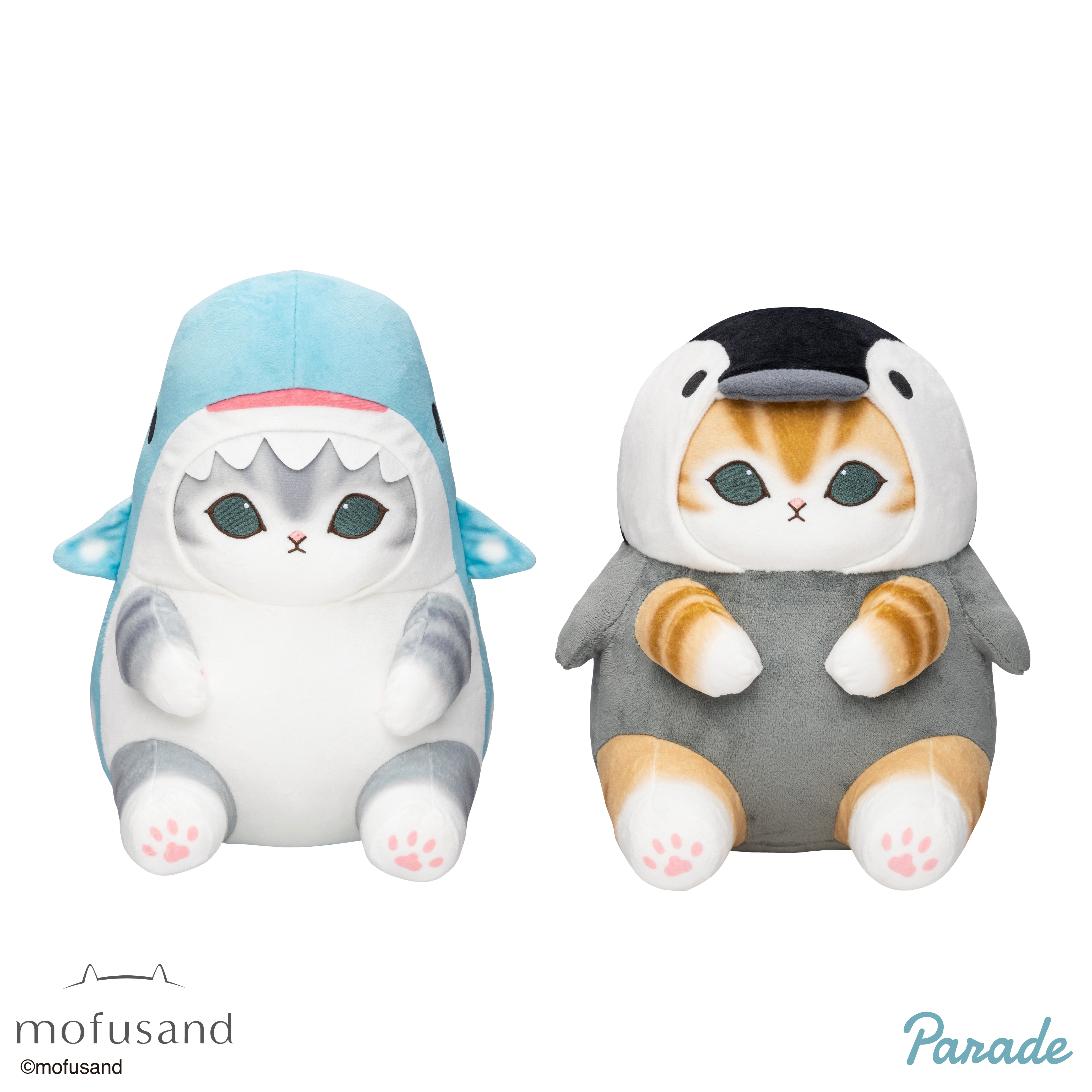 mofusand 海の生き物にゃんBIGぬいぐるみ｜タイトーの1月のおすすめ