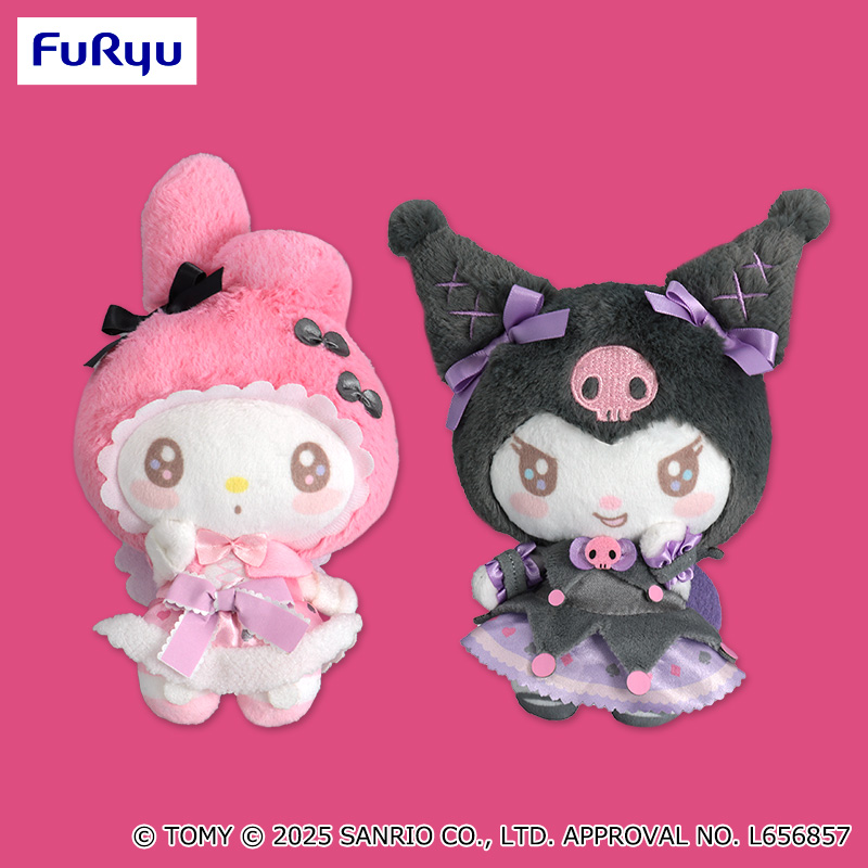 LiccA×My Melody Kuromi おもちゃ箱入りBIGぬいぐるみ｜タイトーの8月
