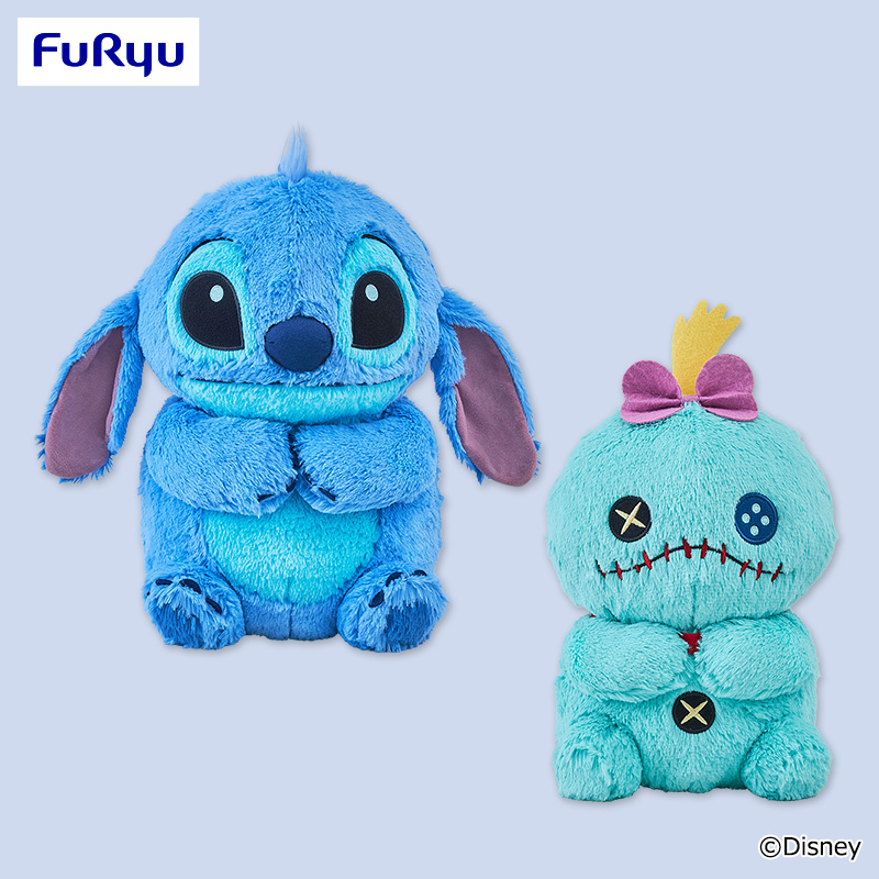 ディズニー スティッチ ぽってりおすわり 超BIGぬいぐるみ｜タイトーの