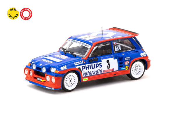 Tarmac Works 1/64 Renault 5 MAXI Turbo Tour de Corse - Rallye de Franc