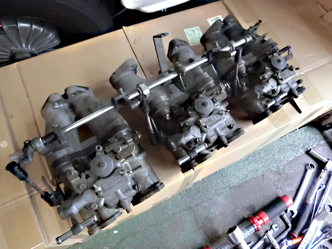 ソレックスキャブレター、SUキャブレターのオーバーホール、修理