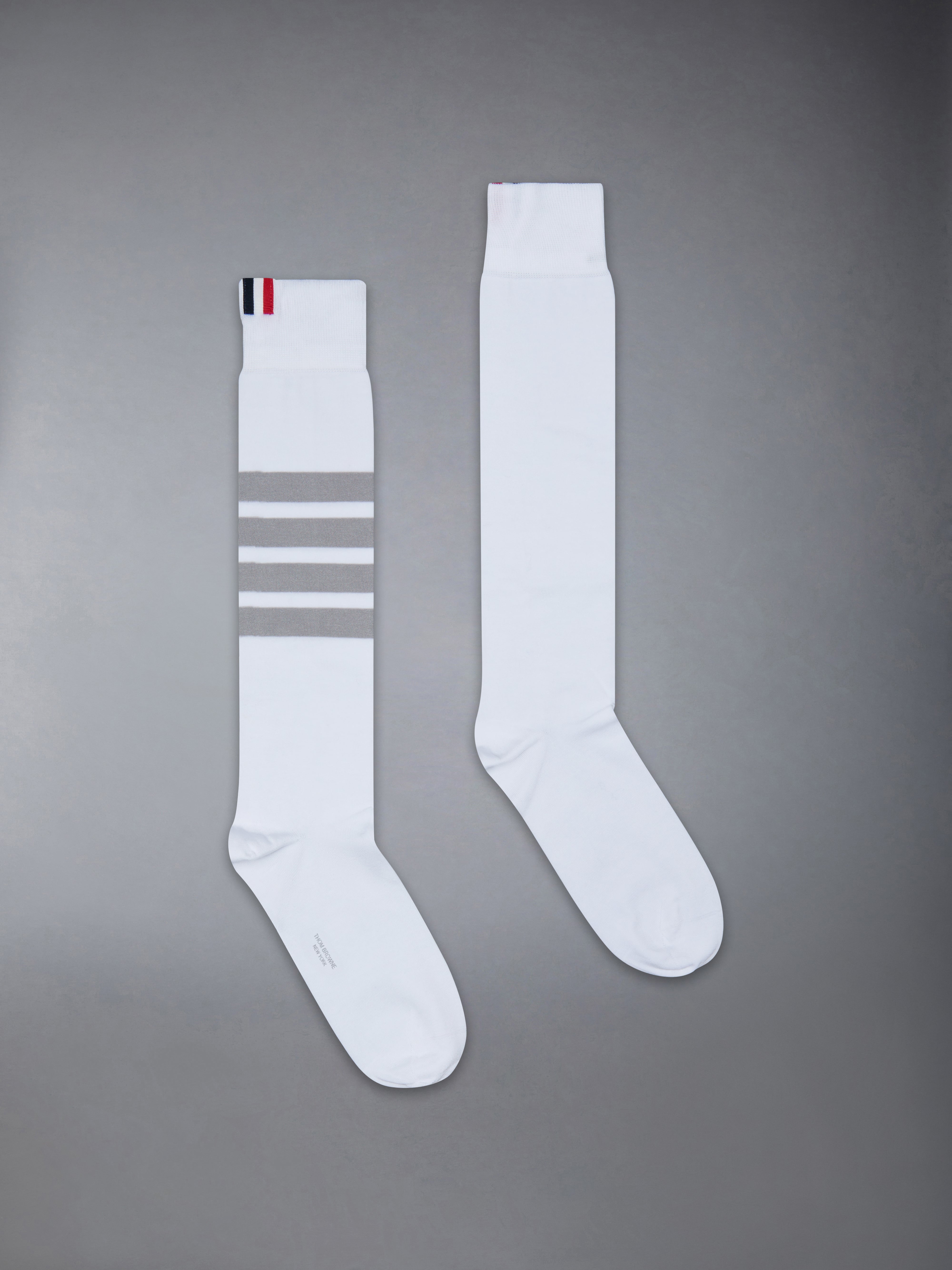 コットン 4-BAR ふくらはぎ丈ソックス | Thom Browne