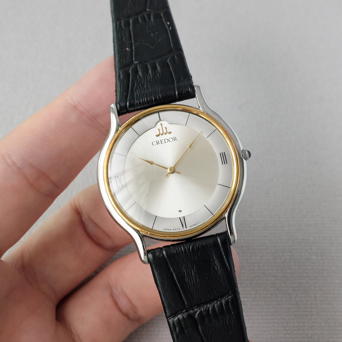 Credor 5A74-0020 from 1985 (Original Buckle) – Paleh