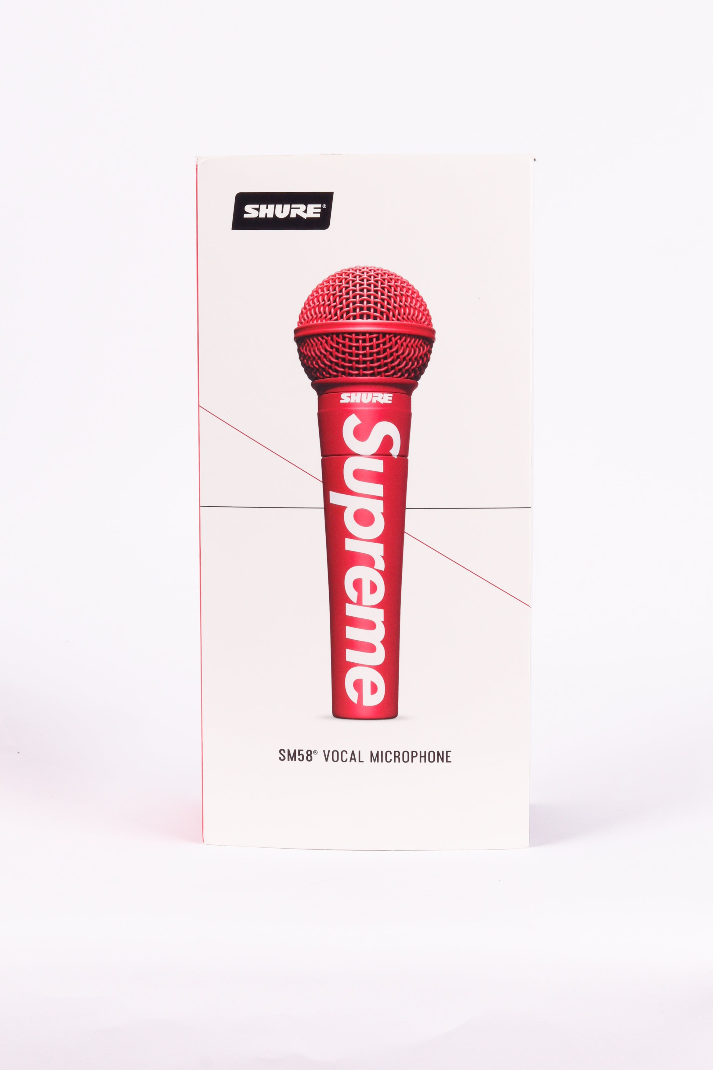 Supreme FW20 'Shure SM58' Vocal Microphone Red (2020) – thepopup.com