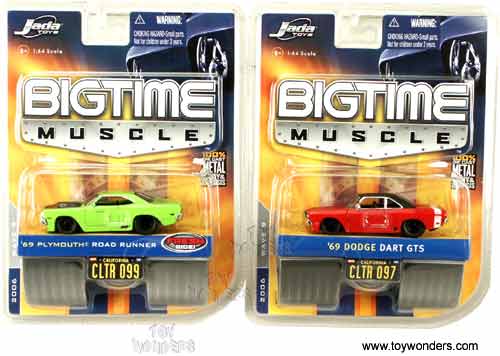 Jada Toys Bigtime Muscle - Wave 9 (1:64, Asstd.) 12006W9 - Toy