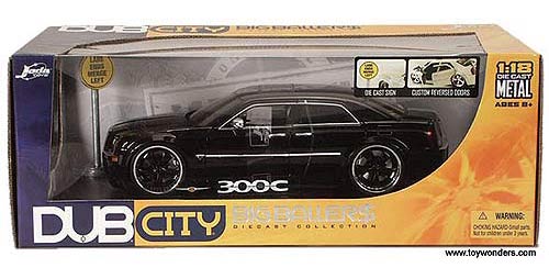 Jada Toys Dub City - Chrysler 300C Hard Top (1:18, Black) 90333