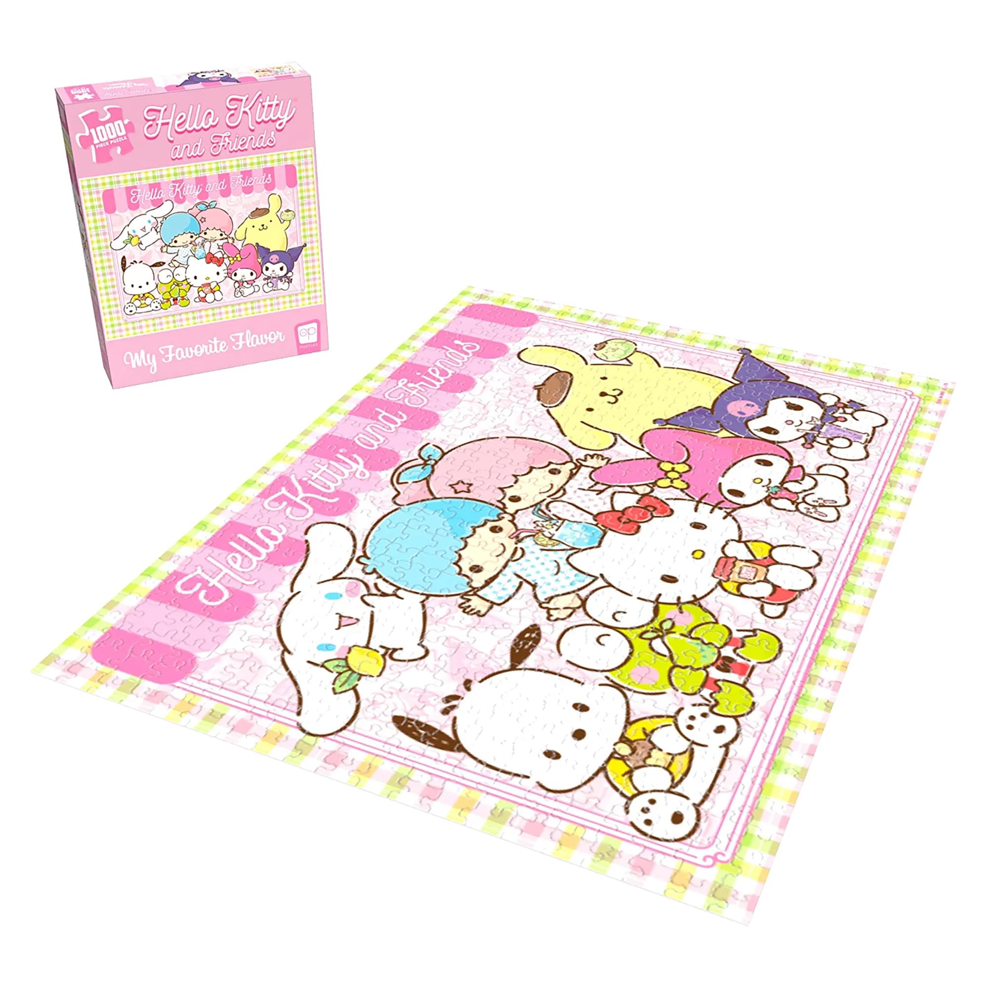 Hello Kitty & Friends 1000 Piece Jigsaw Puzzle | Free Shipping
