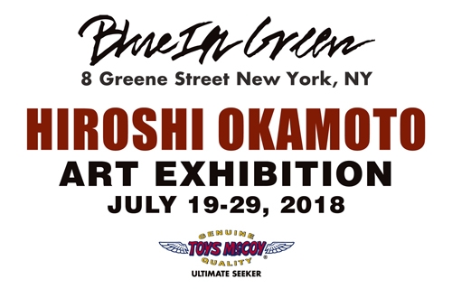 TOYS McCOY NEWS::岡本博 NEW YORK 個展開催のお知らせ