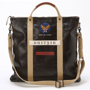 TOYS McCOY NEWS::V. ヒルツ レザーヘルメットバッグ 再入荷！