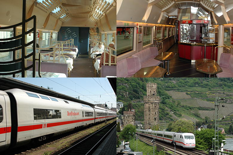 車内散策：ドイツICE1