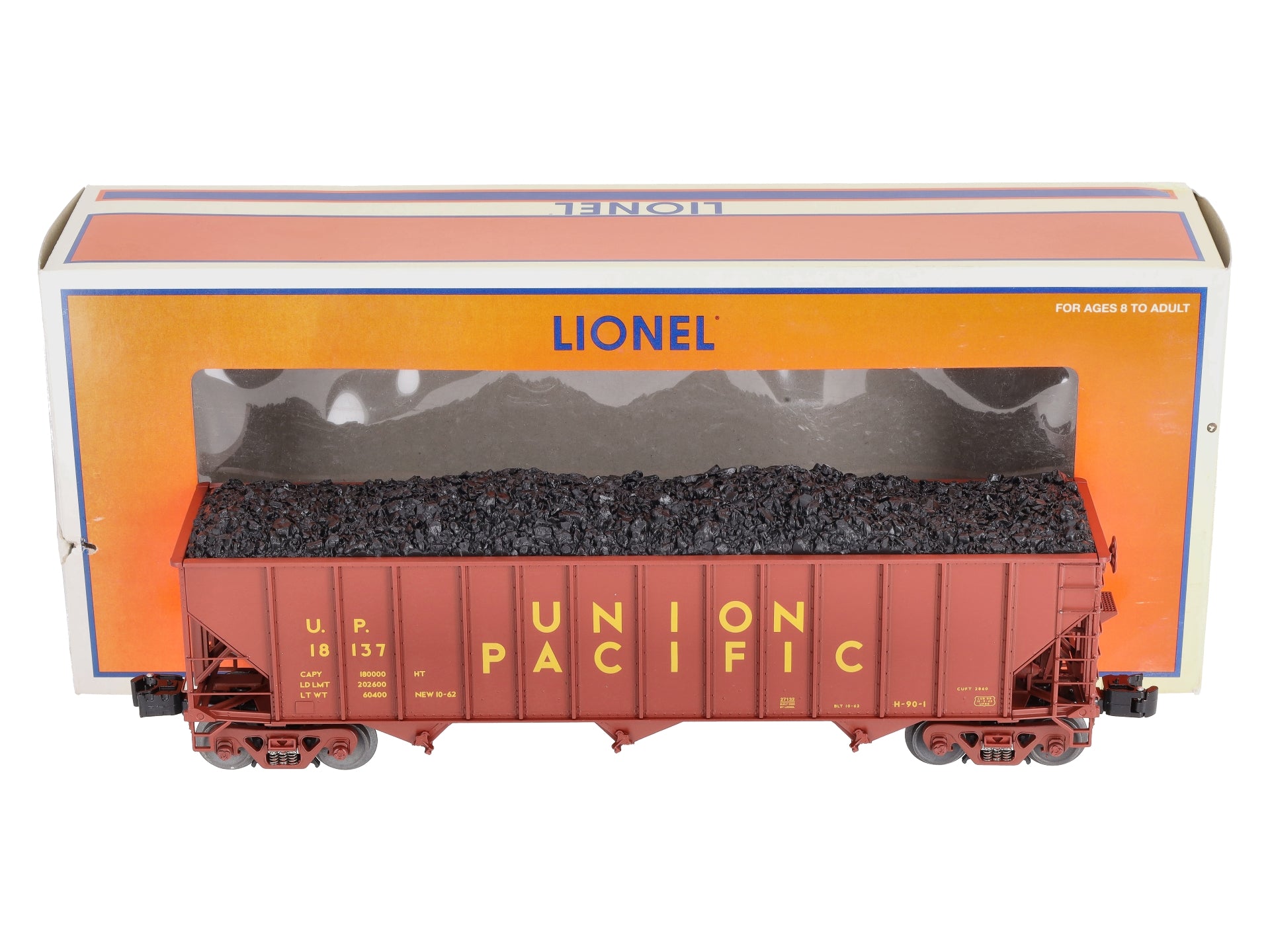 Lionel 6-27132 O Gauge Union Pacific 3-Bay Open Hopper – Trainz