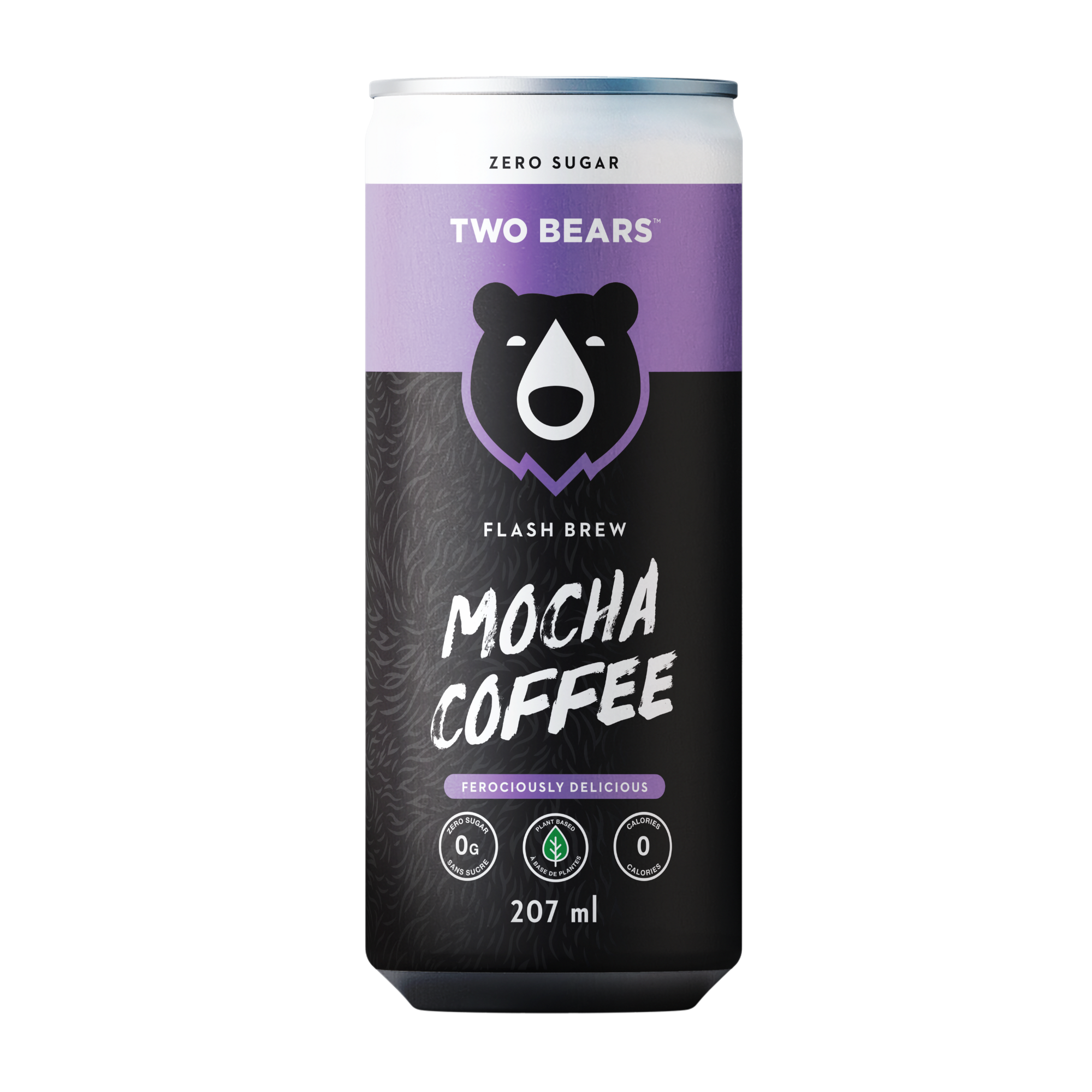 Mocha Flash Brew – Cocoa-Rich, Zero Refined Sugar | Two Bears