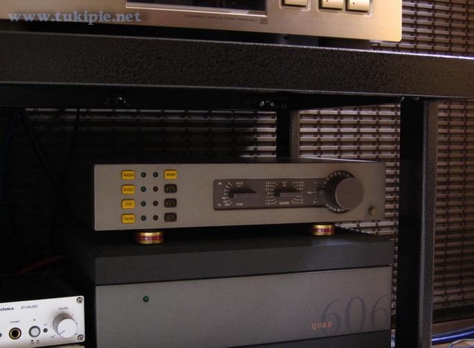 Ω QUAD 34 プリアンプ かえるなんて(・└◇┘・)けろけろけろけろ Ω