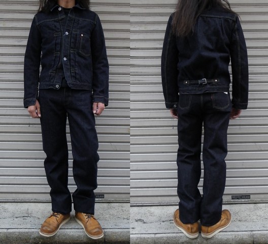 TCBjeans S40's 大戦モデル！太めのストレートジーンズ 14オンス 日本