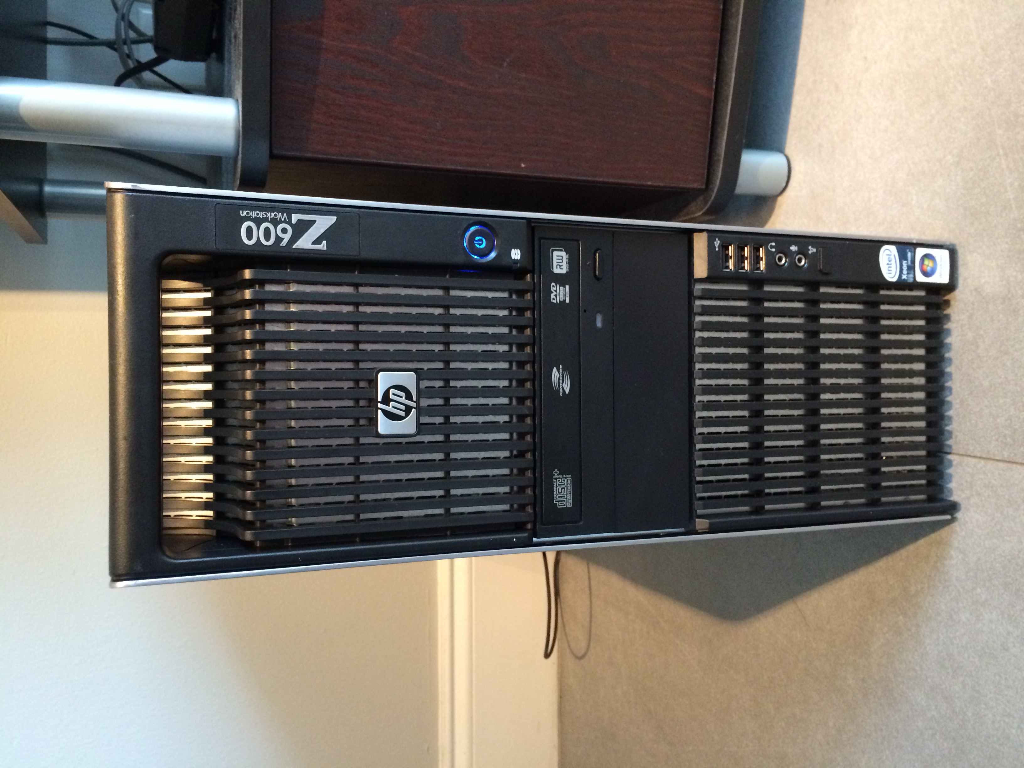 My new HP Z600 Workstation – JAY VERSLUIS