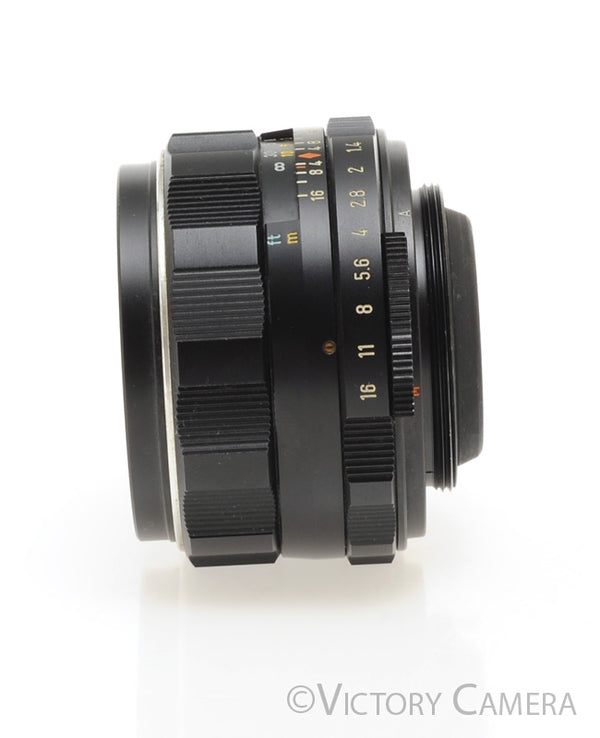 Pentax Super-Takumar 50mm F1.4 M42 Screw Mount Thorium Glass Lens [EXC