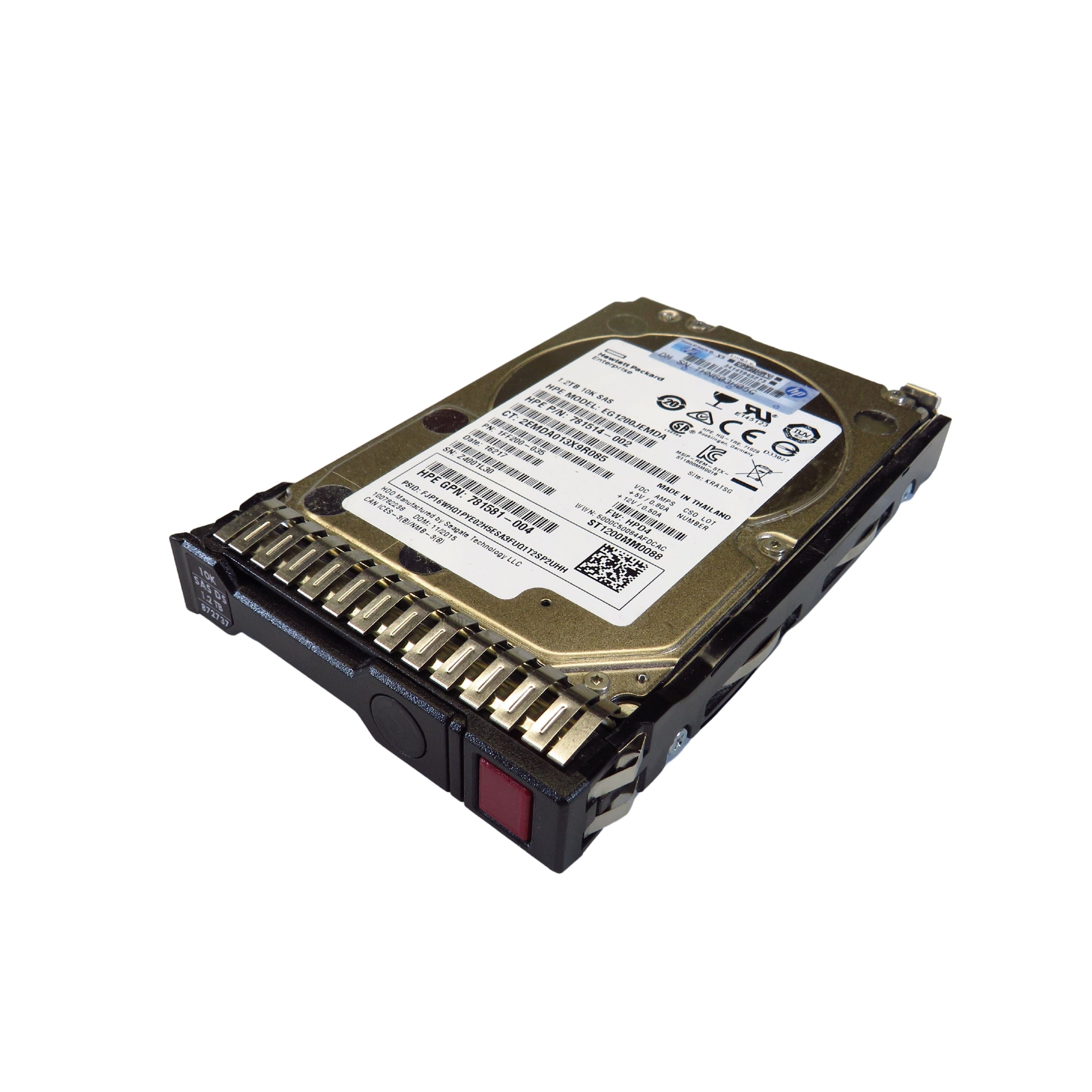 HP 872737-001 1.2TB 10K RPM 2.5