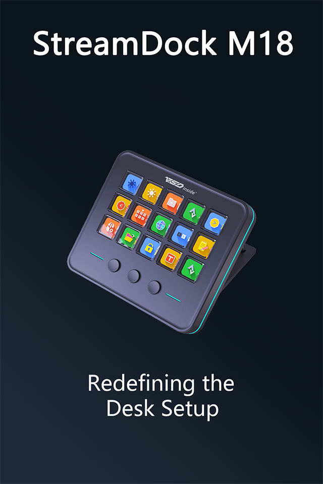 Unlocking Efficiency with the VSDinside Stream Deck M18