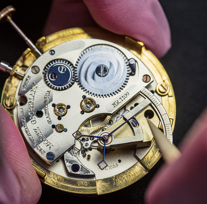 モリッツ・グロスマン ハンドメイドウォッチを生み出すマイスターたち