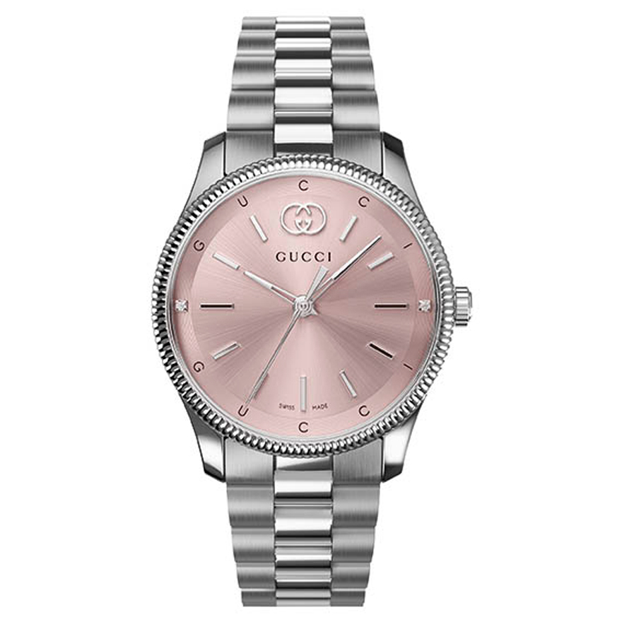 グッチを象徴する「G-タイムレス」ウォッチに、日常生活でも使える洗練