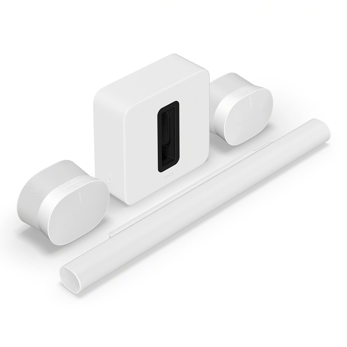 Sonos Ultimate Immersive Set with Arc Ultra Soundbar, Sub 4