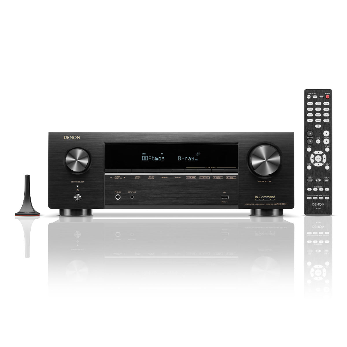Denon AVRX1800H 7.2 Channel 8K Home Theater Receiver with Dolby