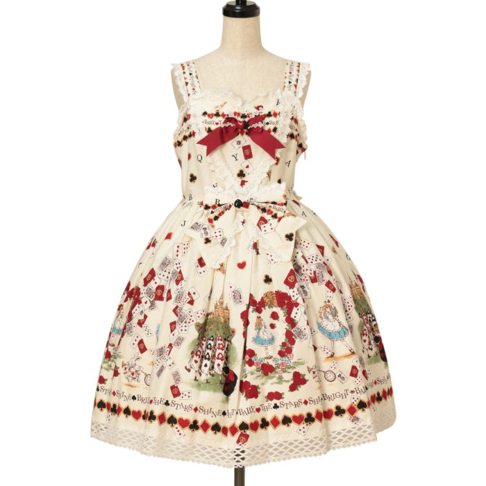 USED】TRUMP ALICE柄ジャンパースカートⅠ | BABY, THE STARS SHINE