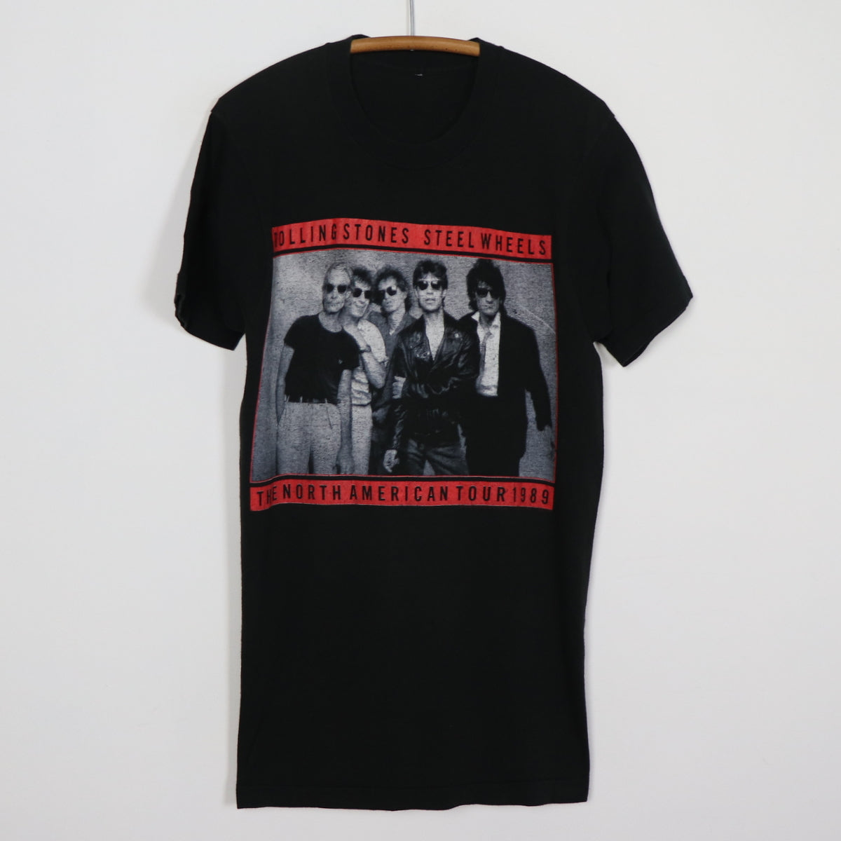 Original vintage 1989 Rolling Stones Steel Wheels Tour Shirt