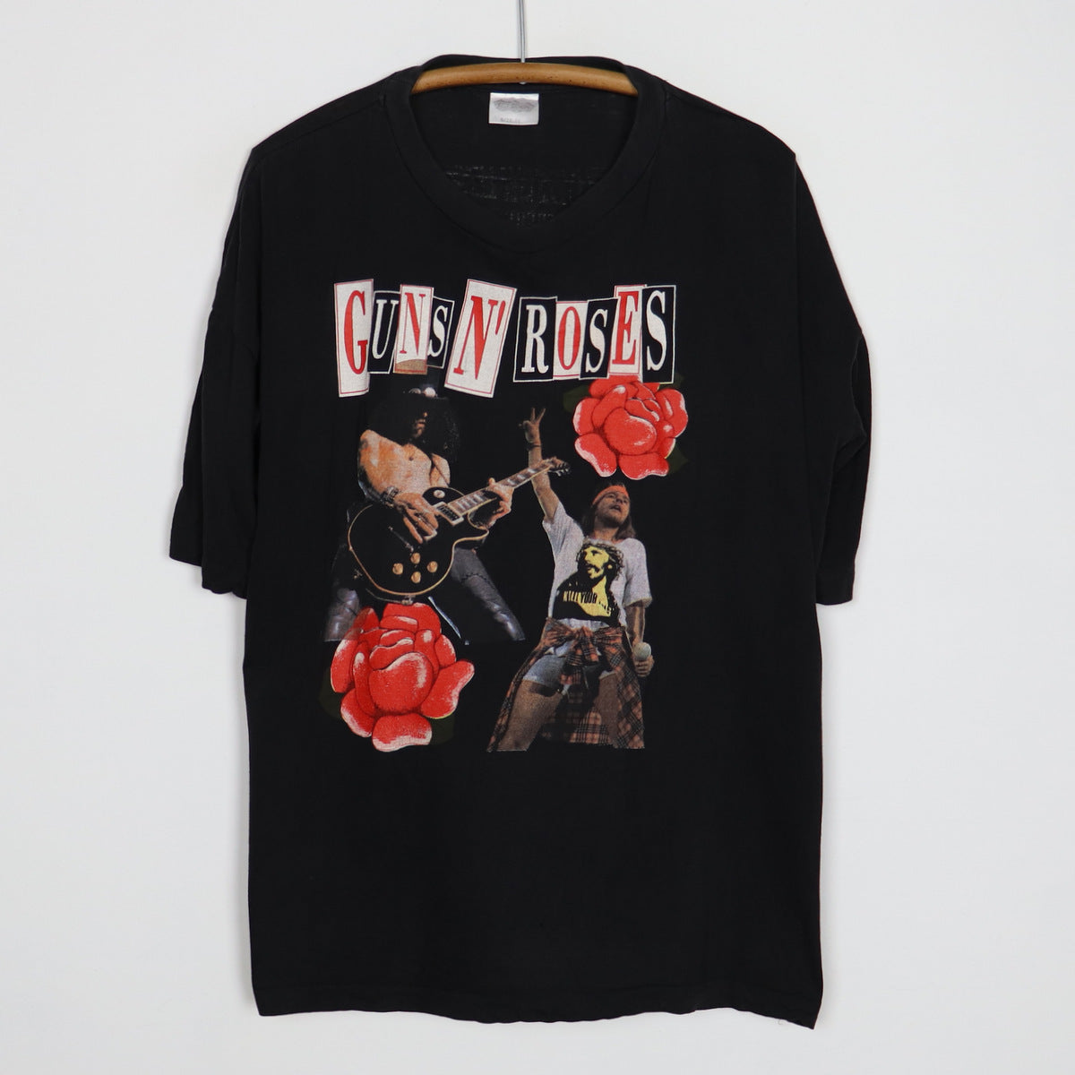 Original vintage 1993 Guns N Roses European Tour Shirt | WyCo Vintage